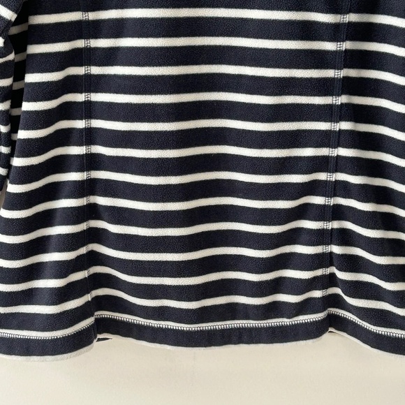 LL Bean Striped Fleece Jacket - Picture 12 of 16